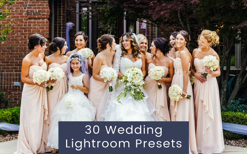 30 свадебных пресетов Lightroom