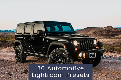 30 автомобильных пресетов Lightroom