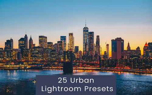 25 городских пресетов Lightroom