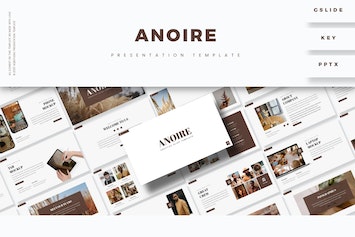 Anoire — универсальный шаблон презентаций для Google Slides, Keynote и PowerPoint