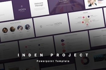 INDEN — элегантный шаблон PowerPoint для создания стильных презентаций
