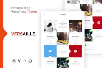 Тема Versaille для стильного персонального блога