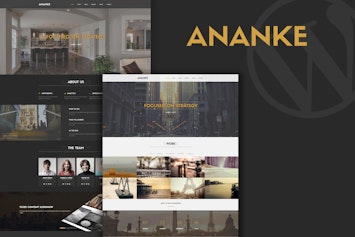 Ananke – современная тема WordPress для креативного портфолио