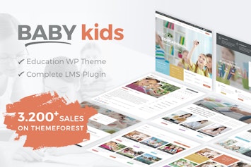 Baby Kids – WordPress тема для школ и детских садов
