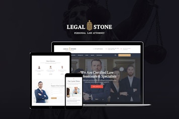 Legal Stone — тема для юридических услуг