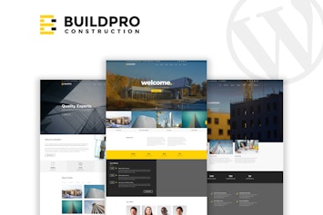 BuildPro - тема WordPress для строительных компаний