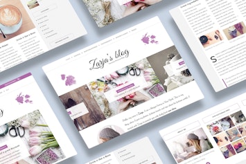 Zarja - гибкая тема WordPress для стильного блога