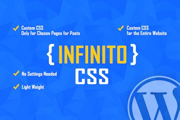 INFINITO - Индивидуальный CSS для вашего сайта на WordPress
