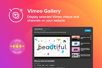Vimeo Gallery для WordPress — создайте эффектную видеогалерею