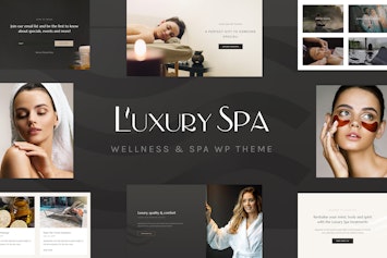 Тема Luxury Spa для СПА и салонов красоты на WordPress