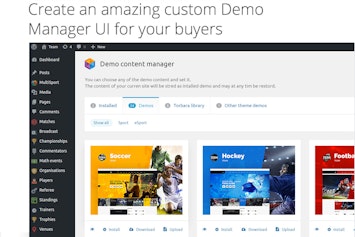 WordPress Demo Content Manager - менеджер демо-контента