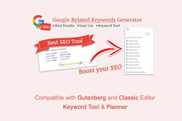 Google Related Keywords Generator - Генератор ключевых слов для WordPress