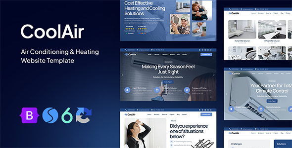 CoolAir — Специализированное решение для сайтов климатических систем