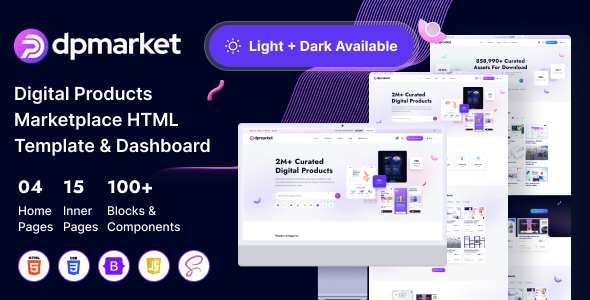 DpMarket — Архитектурное решение для маркетплейса цифровых товаров на HTML5