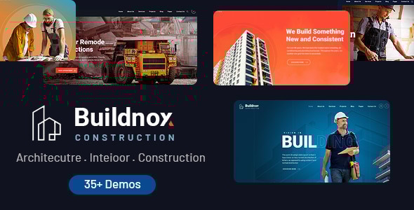 Buildnox — Профессиональный HTML-шаблон для строительного бизнеса и архитектуры