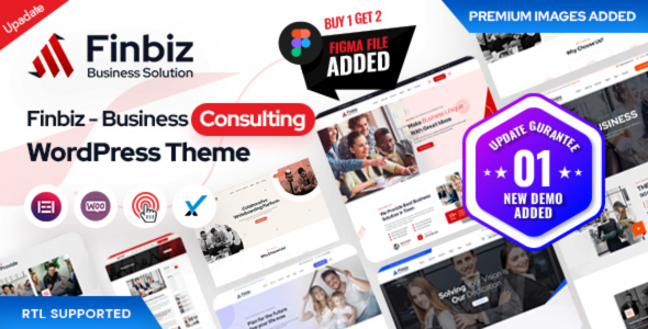 Finbiz — Тема WordPress для консалтингового бизнеса