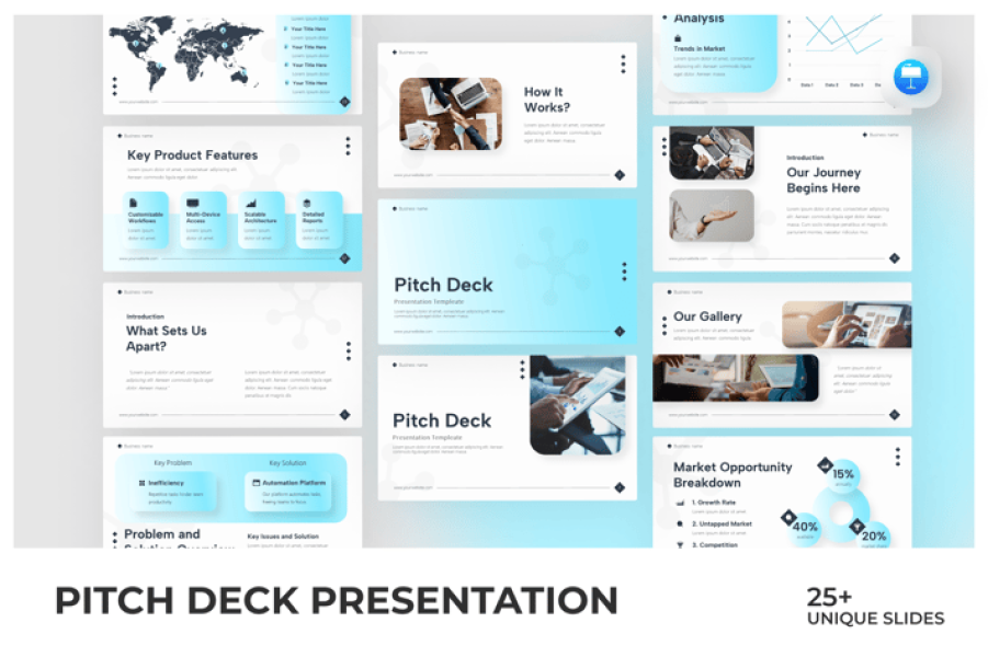 Pitch Deck Keynote: Искусство визуального убеждения в каждой детали