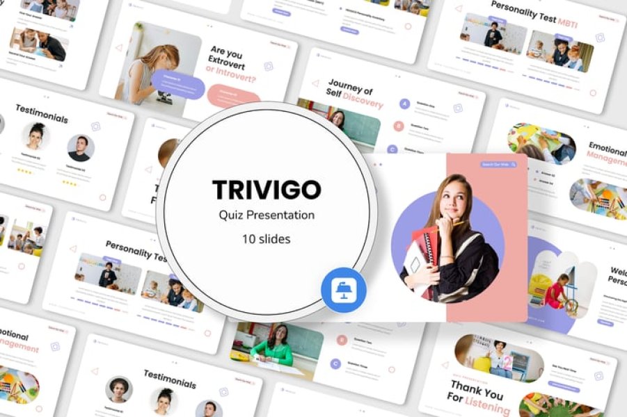 Trivigo - Идеальный инструмент для создания интерактивных квизов и ярких презентаций