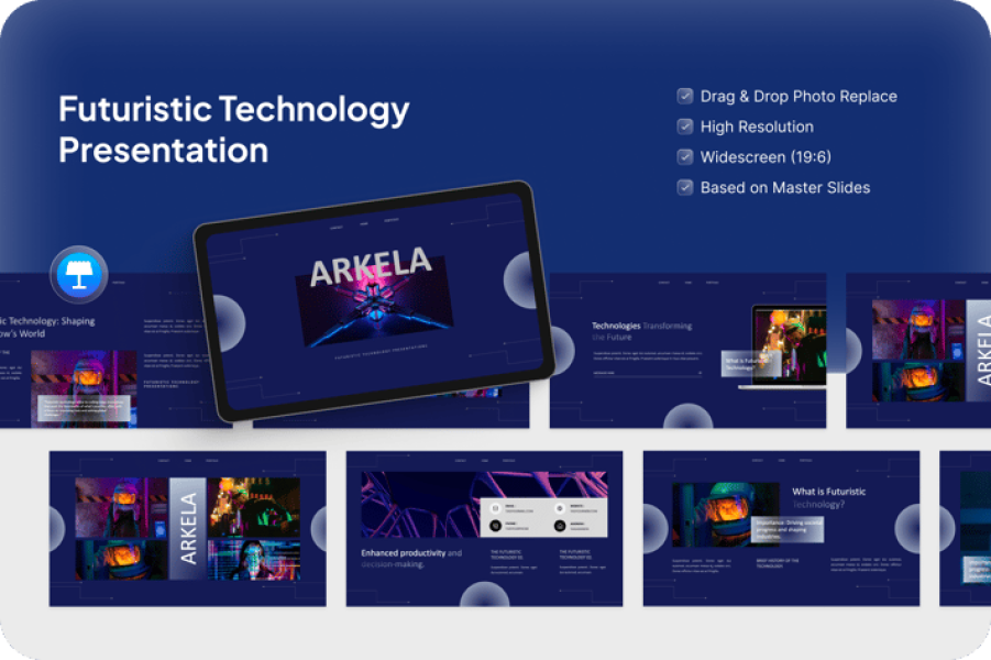 Arkela — презентация, посвященная футуристическим технологиям