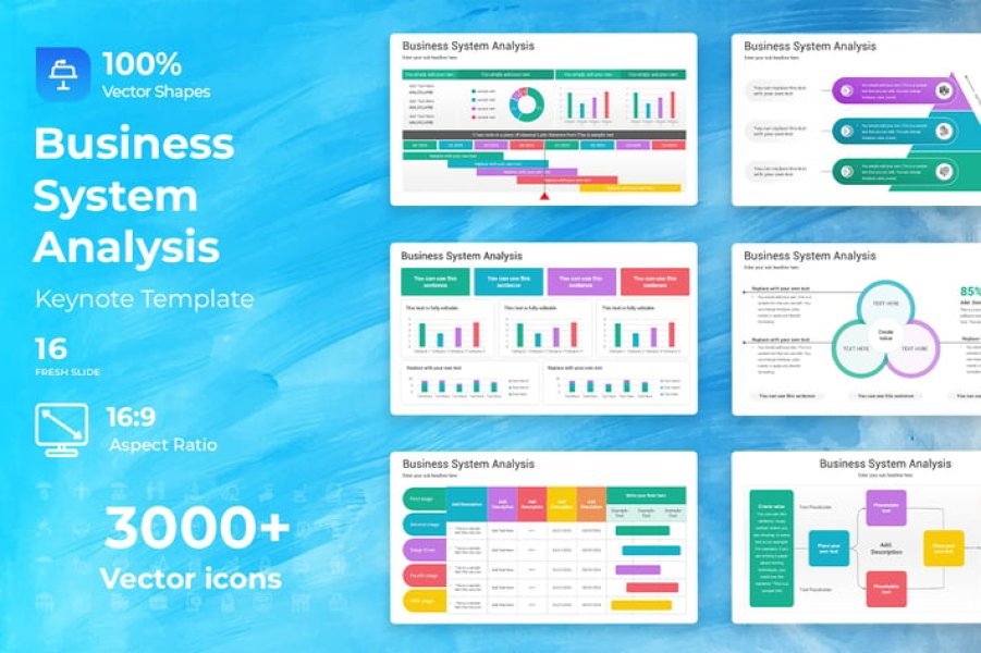 Business System Analysis Keynote Template