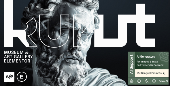 Kunst - Музей и художественная галерея Elementor - тема для WordPress