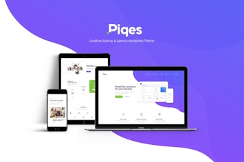 Тема Piqes для креативных агентств и веб-студий