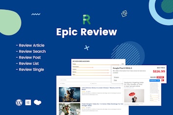 Epic Review для WordPress — мощный плагин для создания обзоров