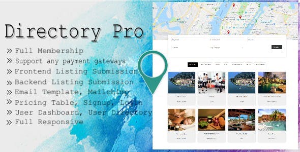 Directory Pro - плагин каталогов для WordPress