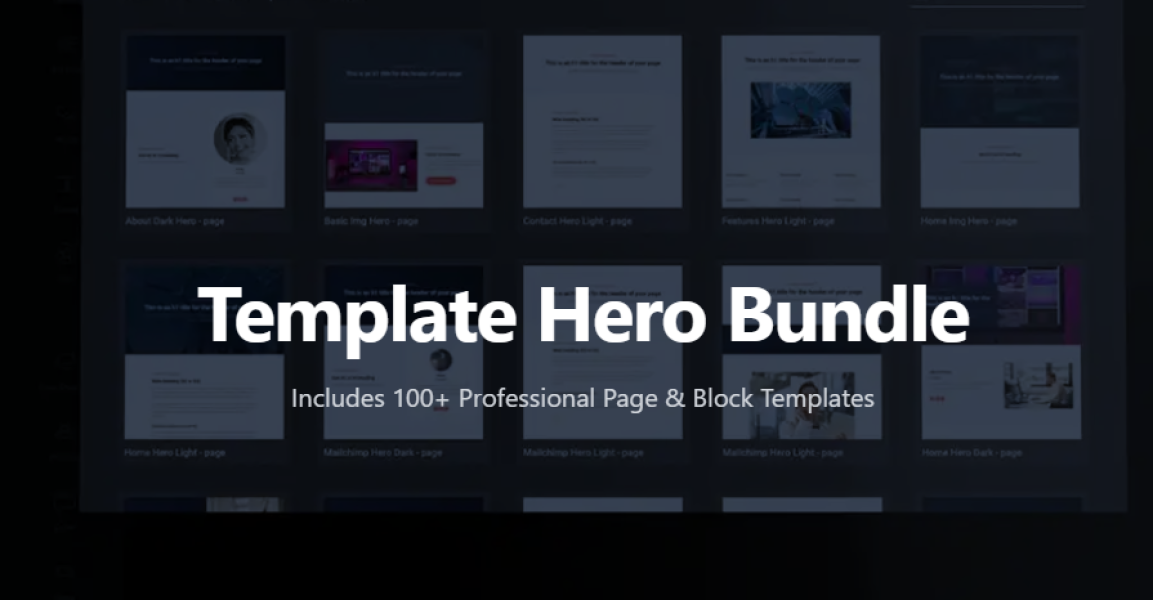 Template Hero Bundle