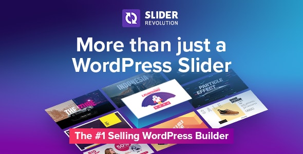Slider Revolution - самый популярный плагин для слайдеров WordPress