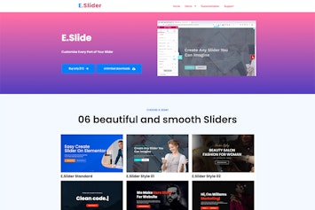 E.Slider - Слайдер для Elementor