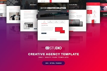 HTML-шаблон 69Studio для агентств и бизнеса