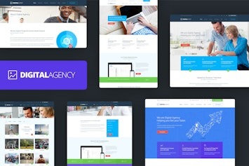 Digital Agency — шаблон HTML для агентств в сфере SEO и маркетинга
