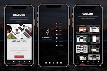 AMP Photo — стильный и быстрый шаблон для создания уникальных мобильных страниц