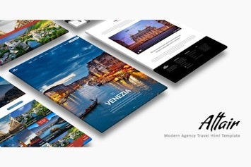 Altair — шаблон для туристического агентства