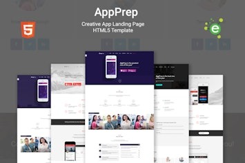 AppPrep — HTML5 шаблон для посадочных страниц приложений