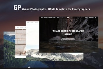Шаблон GrandP – Стильный и мощный инструмент для фотографов