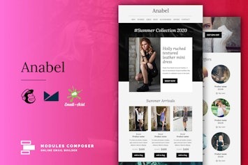 Anabel — адаптивный шаблон email для e-commerce и стартапов