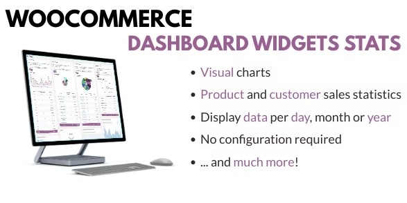 WooCommerce Dashboard Widgets Stats - статистика продаж