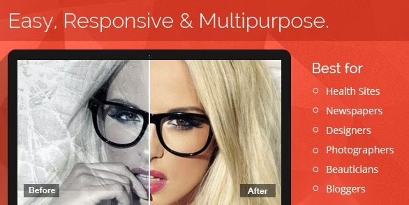 Multipurpose Before After Slider - плагин «до и после» для WordPress