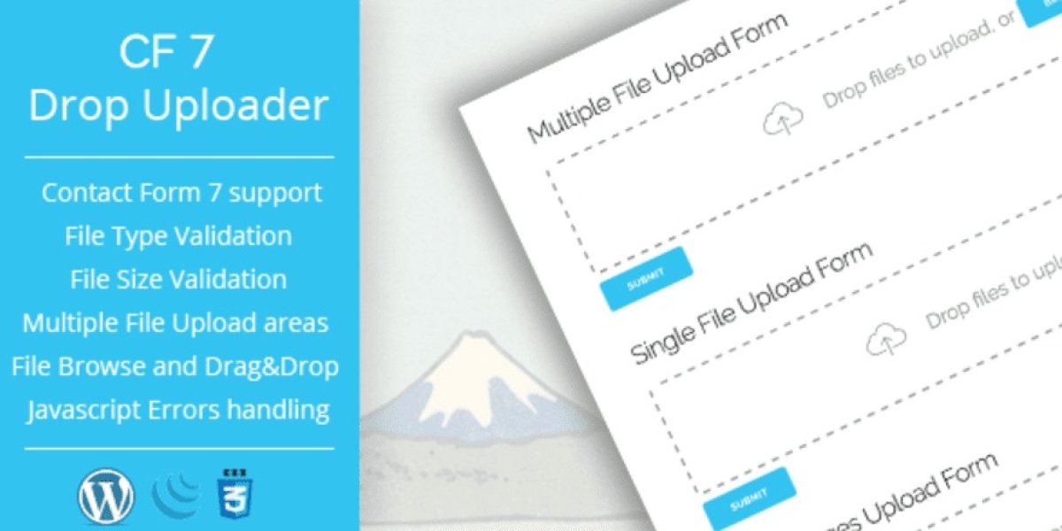 Drop Uploader for CF7 - загрузка файлов для Contact Form 7