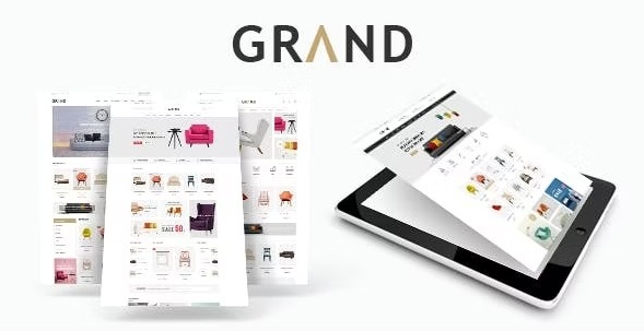 Grand - WordPress тема мебельного магазина