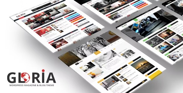 Gloria - адаптивная новостная тема WordPress