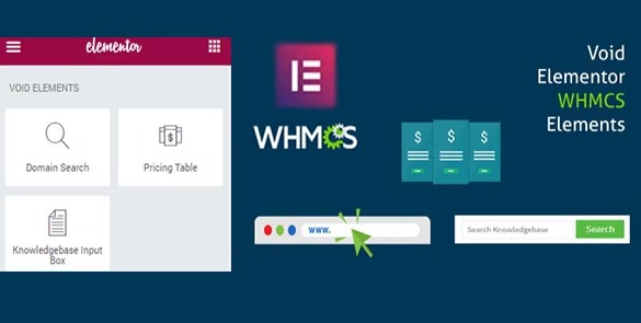 Elementor WHMCS Elements Pro - виджеты WHMCS для Elementor