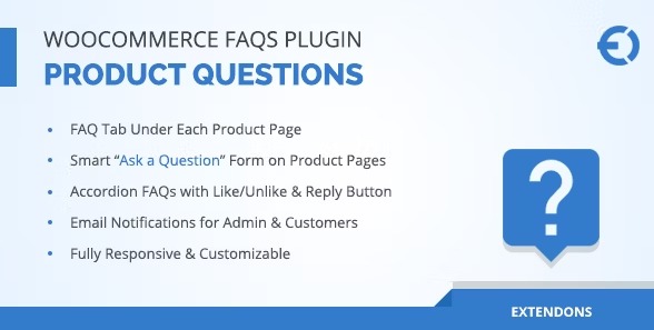 WooCommerce FAQ Plugin - плагин часто задаваемых вопросов для WooCommerce
