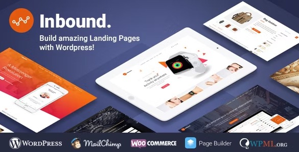 Inbound - WordPress лендинг тема
