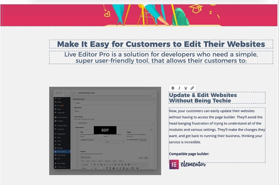 Live Editor PRO for Elementor