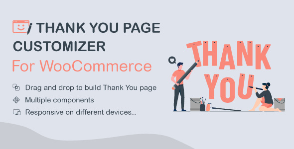 WooCommerce Thank You Page Customizer - Настройщик страницы благодарности