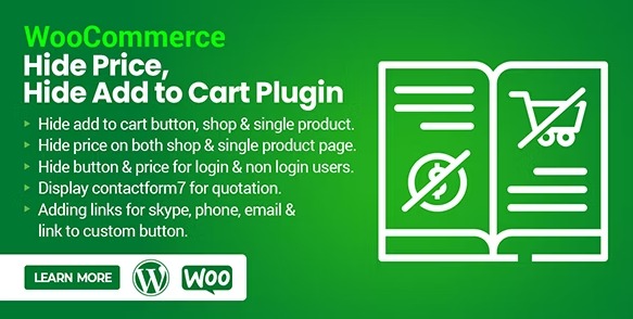 WooCommerce Hide Price, Hide Add to Cart Plugin