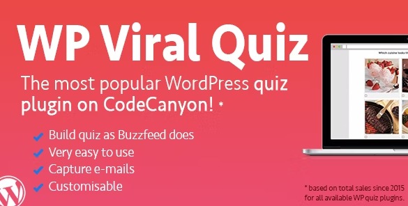 Wordpress Viral Quiz - плагин викторин и тестов Wordpress